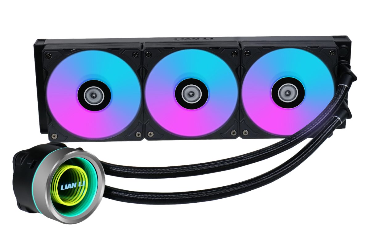 Lian Li Galahad II Trinity 360 Black - AIO GPU Liquid Cooler with ARGB Fans - Image 3