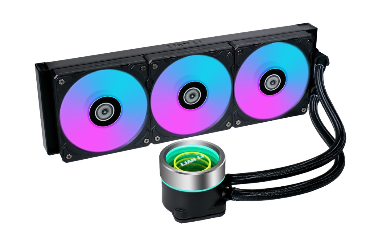 Lian Li Galahad II Trinity 360 Black - AIO GPU Liquid Cooler with ARGB Fans - Image 2