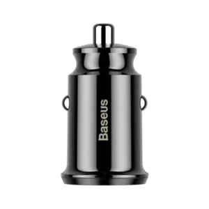 Baseus Φορτιστής Αυτοκινήτου Grain 2xUSB 5V 3.1A (Μαύρο)