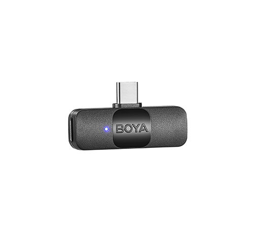 BOYA BY-V10 Wireless Lavalier Microphone for Android Mini Lapel USB-C connection - Image 5