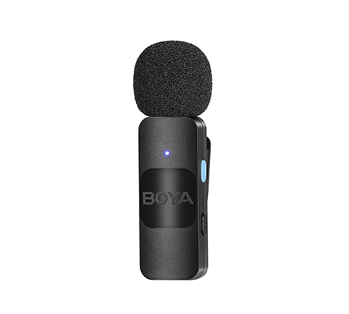 BOYA BY-V20 Wireless 2-person Lavalier Microphone for Android Mini Lapel USB-C connection - Image 2