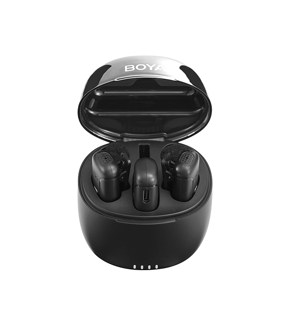 BOYA BY-WM3T-D2 2,4GHz Mobile wireless mic For IOS iPhone (2 transmitters, two person vlog) & charg. - Image 2