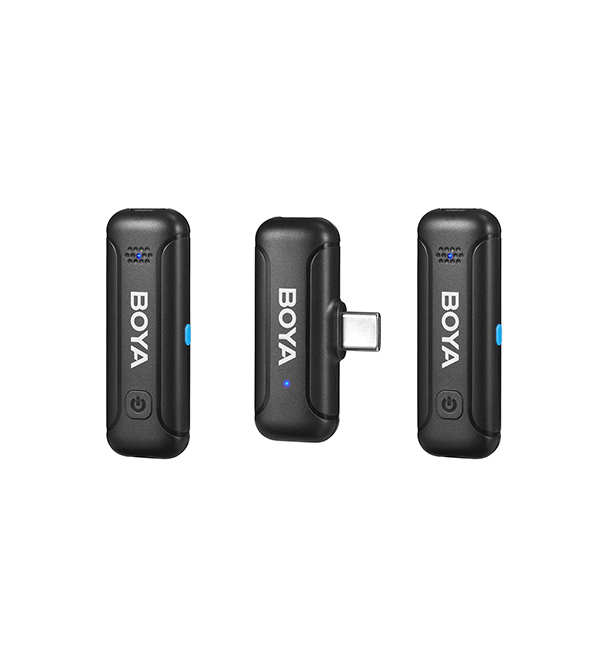 BOYA BY-WM3T-U2 2,4GHz Mobile wireless mic For Android USB-C (2 transmitters, two person vlog) - Image 3