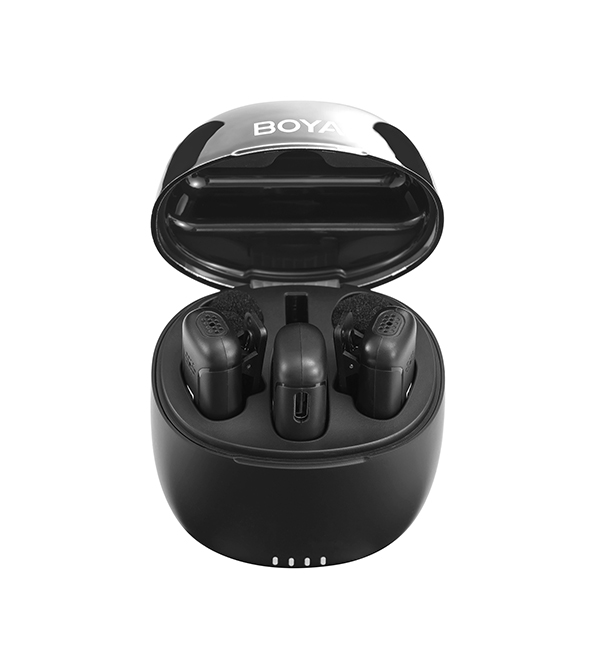 BOYA BY-WM3T-M2 2,4GHz Mobile wireless mic For Camera 3.5Jack (2 transmitters, two person vlog) - Image 2