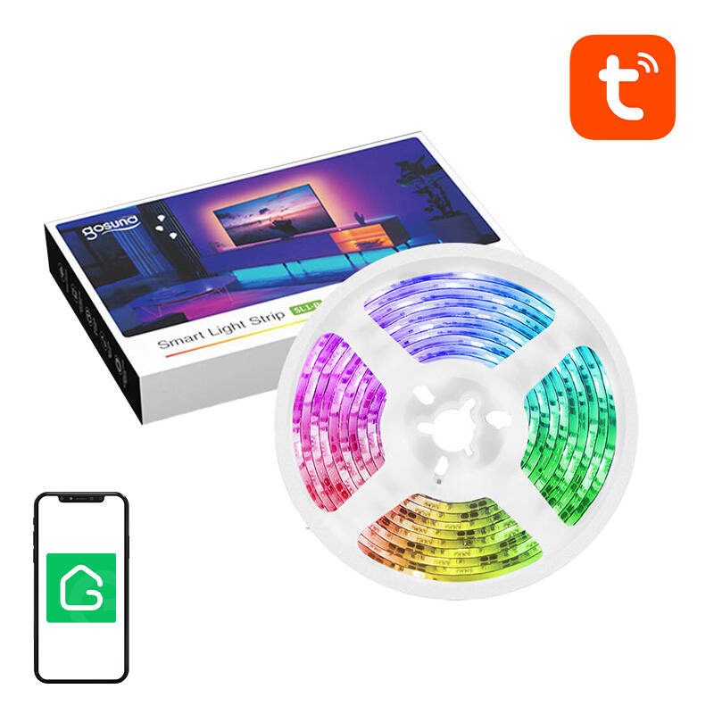 Gosund Έξυπνη Ταινία Φωτισμού WiFi RGB LED SL1 Tuya 2.8m
