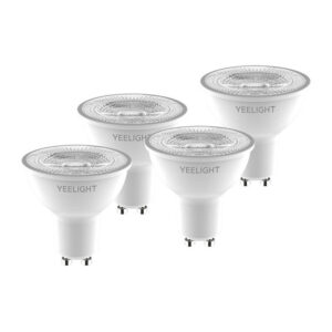 Yeelight Έξυπνη Λάμπα W1 GU10 Dimmable 4τμχ (Θερμό Λευκό)