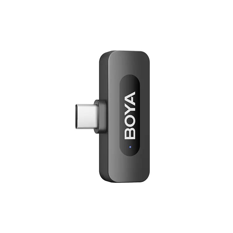 BOYA BY-V30 Mobile Wireless Mic for Android iPhone (USB-C) 2 person vlog w charging case 100m 36h - Image 5