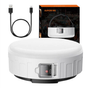 Φανάρι κάμπινγκ Superfire T25 – 400 lm, USB, 3 λειτουργίες