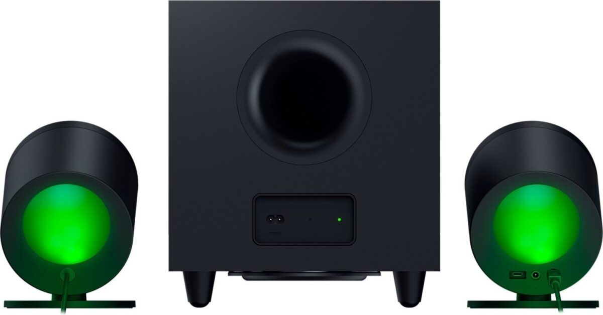 Razer Nommo V2 PRO - Gaming 2.1 Speakers RGB - Subwoofer - Wireless Controls - USB/Bluetooth 5.3 - Image 2