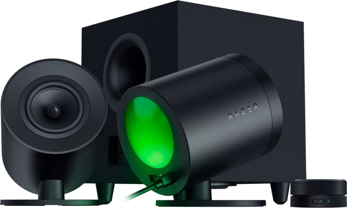 Razer Nommo V2 PRO - Gaming 2.1 Speakers RGB - Subwoofer - Wireless Controls - USB/Bluetooth 5.3 - Image 3