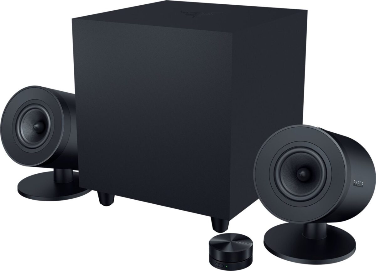 Razer Nommo V2 PRO - Gaming 2.1 Speakers RGB - Subwoofer - Wireless Controls - USB/Bluetooth 5.3 - Image 4