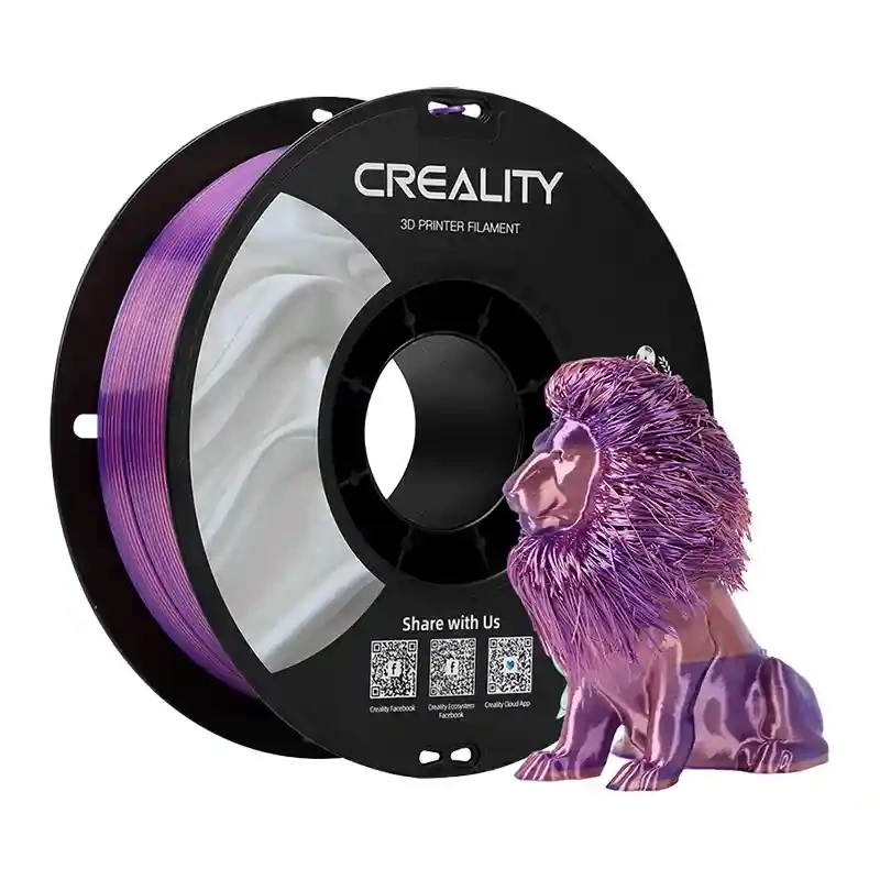 CR-Silk PLA Filament Creality (Pink-purple) - Image 2