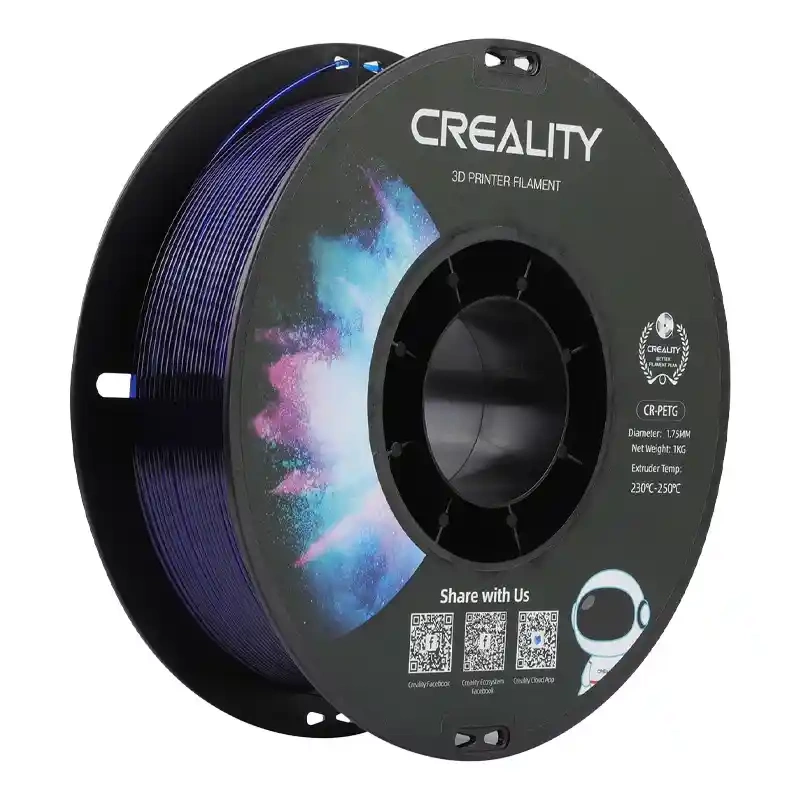 CR-PETG Filament Creality (Transparent blue) - Image 2