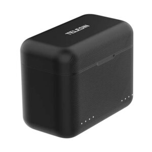 2-Slots Battery charger box & card storage TELESIN for Insta360 X4