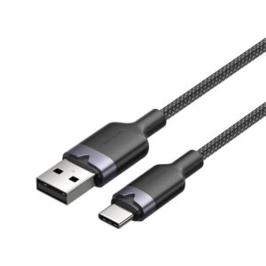 USB 2.0 A Male to C Male 3A Cable Vention CTNBF 1M (Black)