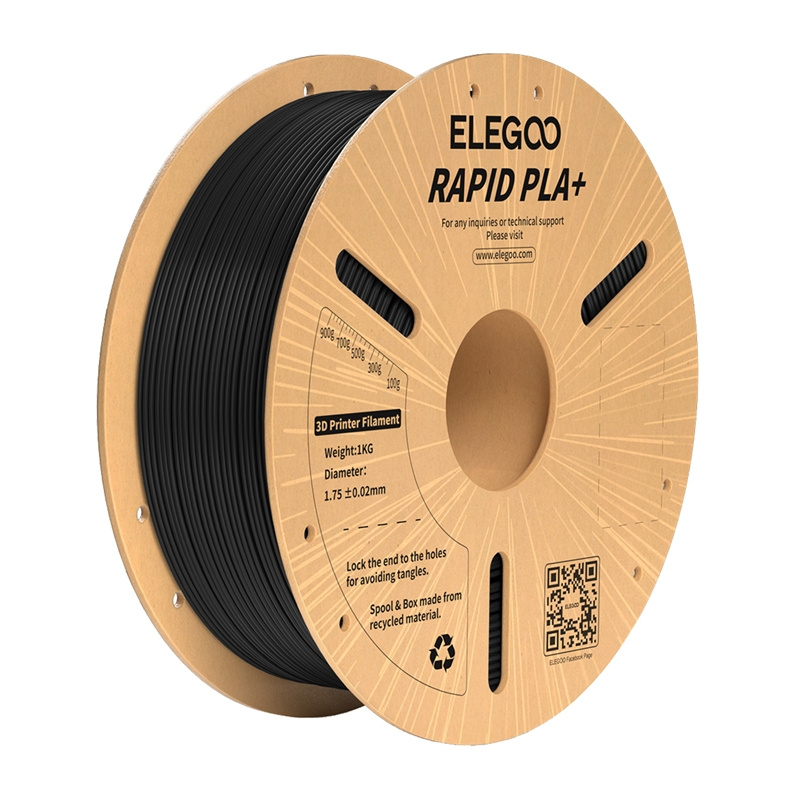 Filament Rapid PLA+ ELEGOO (Black) - Image 2