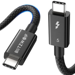 USB-C to USB-C cable BlitzWolf BW-HDC8 240W, 0,.5m (black)