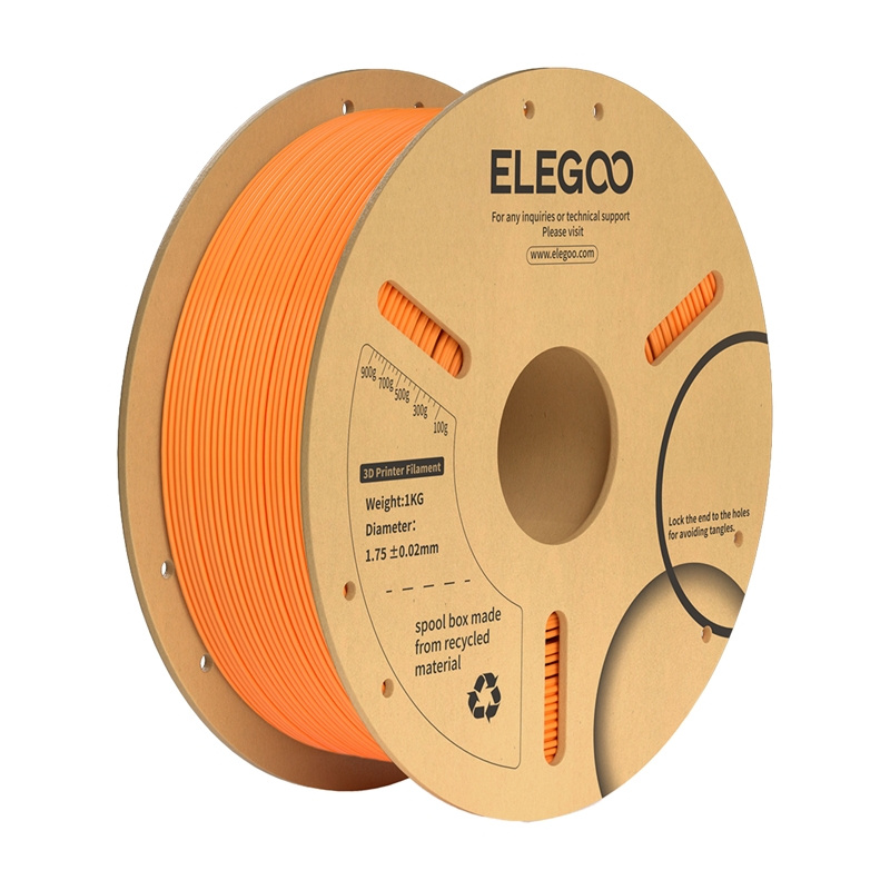 ELEGOO PLA+ Filament (Orange) - Image 2