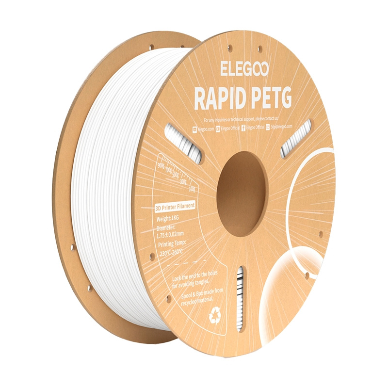 ELEGOO Rapid PETG Filament (White) - Image 2