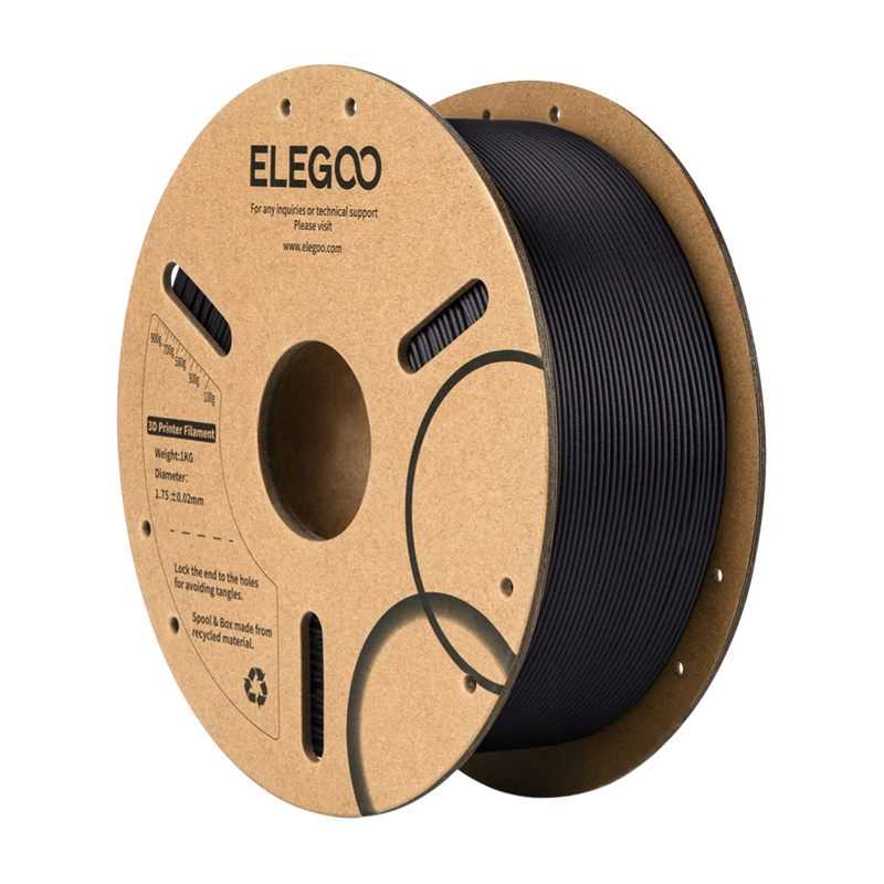 ELEGOO PLA-CF Filament (Black) - Image 2