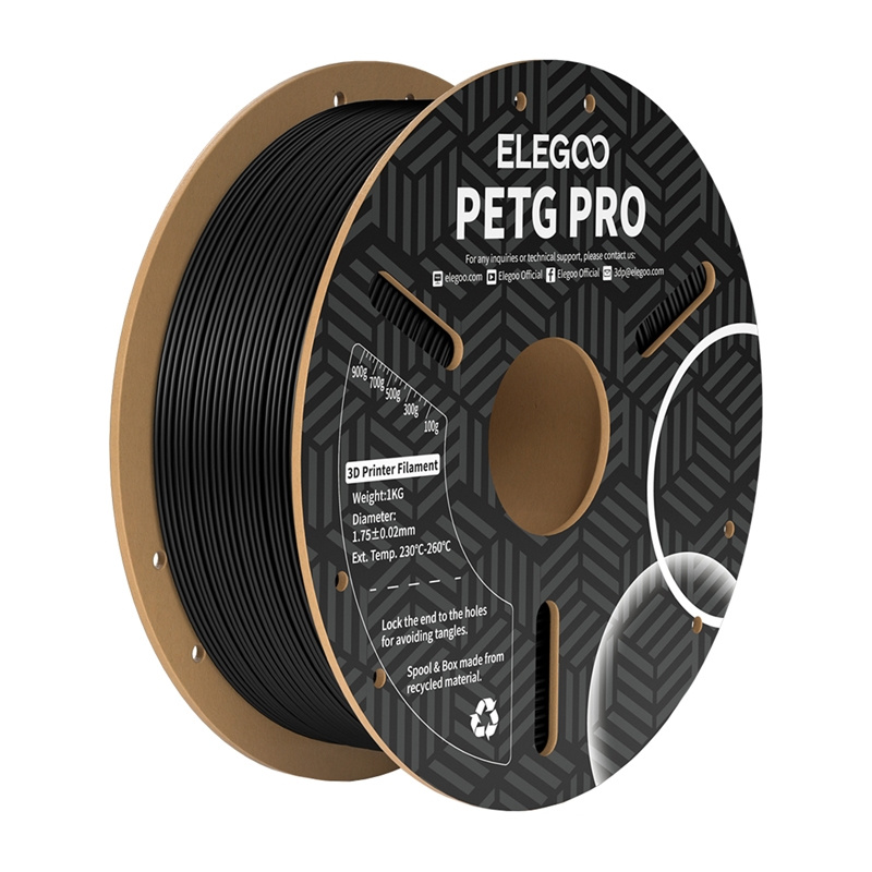 ELEGOO PETG Pro Filament (Black) - Image 2