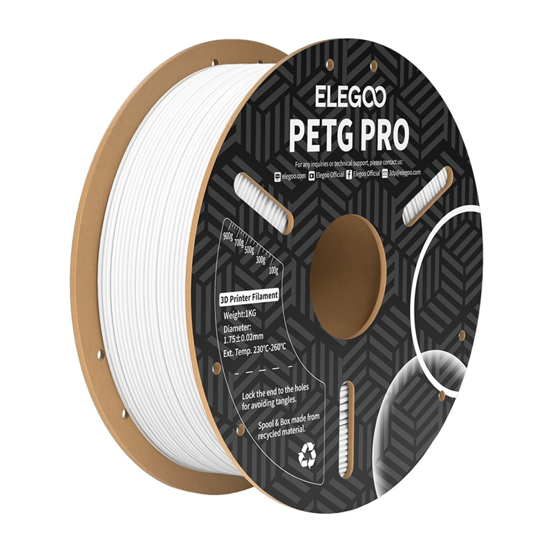 ELEGOO PETG Pro Filament (White) - Image 2