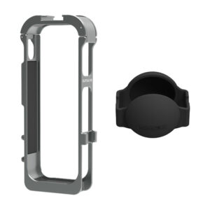 Sunnylife Magnetic Metal Frame with Silicone Lens Cap for Insta360 X5