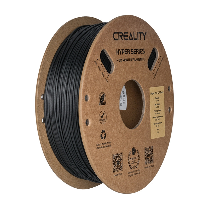 Creality Hyper PLA-CF Filament (Black) - Image 2