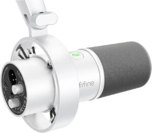 Fifine Dynamic microphone K688W (white)