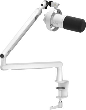 Fifine Dynamic microphone T688W (white)