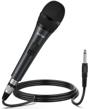 Fifine Dynamic vocal microphone K6 (black)