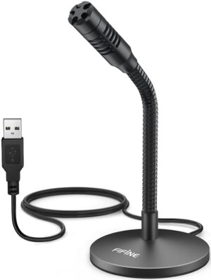 Fifine Condenser mini microphone adjustable K050