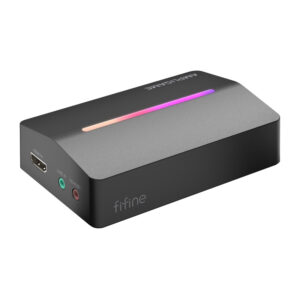 Fifine Capture Card V3, HDMI to USB-A (black)