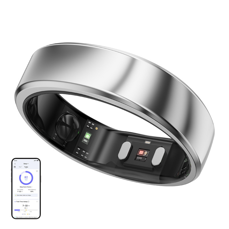 Smartring RingConn Gen 2 Air RCA-02, size 8 (galaxy silver)