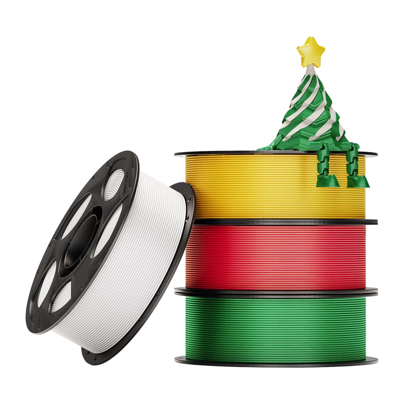 Anycubic Christmas Wonderland PLA filament bundle (4 pcs) - Image 2