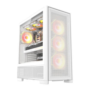 DarkFlash computer case AIRNOVA White (+3 fans)