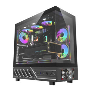 DarkFlash Computer Case DS950+screen Black (+6 Fans)