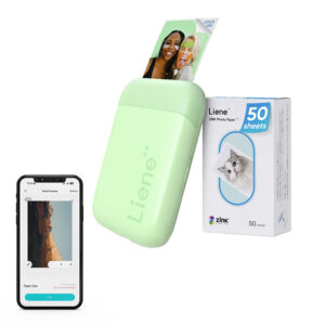 Liene Pearl Portable Photo Printer 2x3" (green)