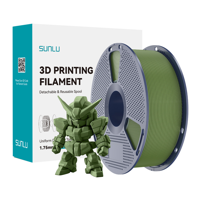 Sunlu Filament PLA+ 2.0 Olive Green