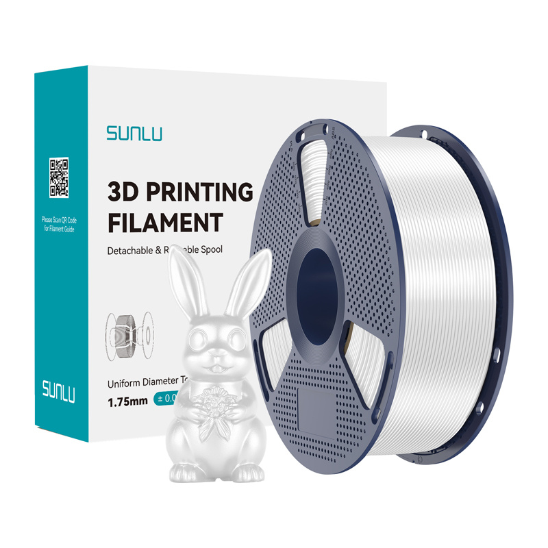 Sunlu Filament PLA+ Silk White