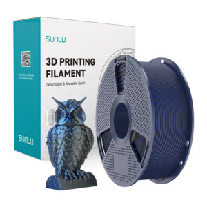 Sunlu Filament PLA+ Silk Dual Color Black Blue