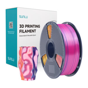 Sunlu Filament PLA+ Silk Tri-Color Red Yellow Blue