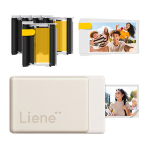 Liene Pearl N200 Pro 2x3 Inch Photo Printer, bundl