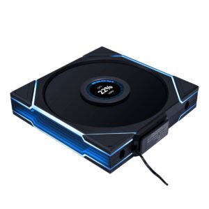 Lian Li UNI FAN TL-LCD Wireless Reverse 140 Black (1pc) Case Fan - No Controller Included