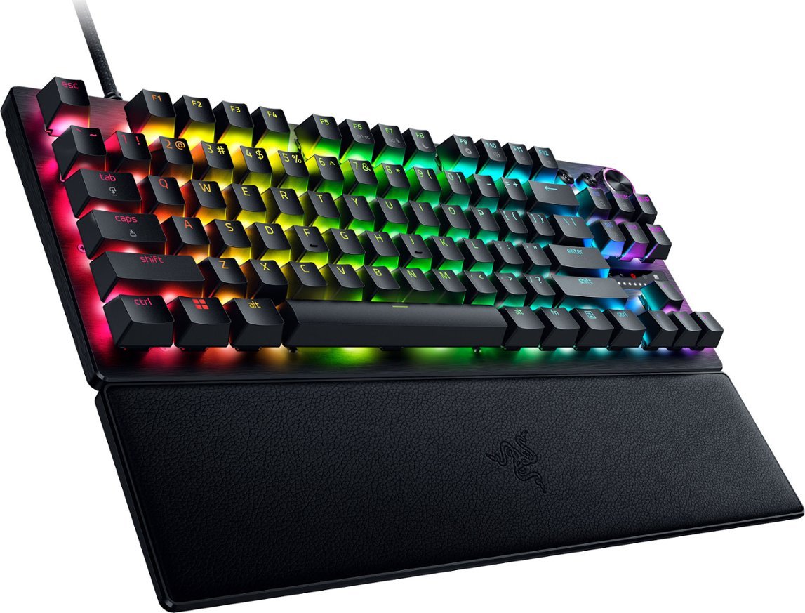 Razer HUNTSMAN V3 PRO TENKEYLESS 8KHz ANALOG - 8K Polling Rate - RGB Optical Gaming Keyboard - Rapid - Image 4