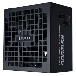 Lian Li RS1200W Black - 1200 Watt 80+ Gold PSU - 12V-2x6 Colored Cable - RS Hub - Fully Modular