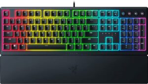 Razer ORNATA V3 Mecha-Membrane Gaming Keyboard - Low-Profile - UV-Coated Keycaps US