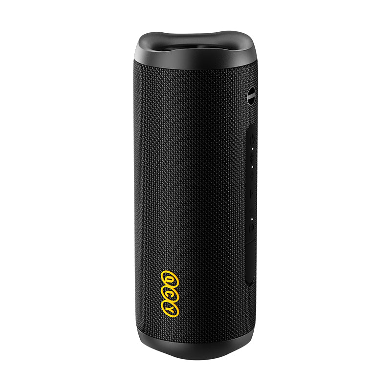 QCY SP7 Black - Portable Bluetooth Speaker w Stereo Sound 40W, Mic for Calls, RGB Light Show - Image 3