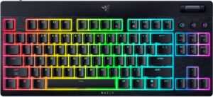 Razer BlackWidow V4 Low Profile Tenkeyless HyperSpeed - Wireless RGB Keyboard - Orange Switch