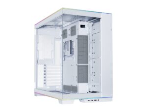Lian Li O11D EVO RGB White - White EATX(under 280mm)/ATX Columnless Tower PC Case
